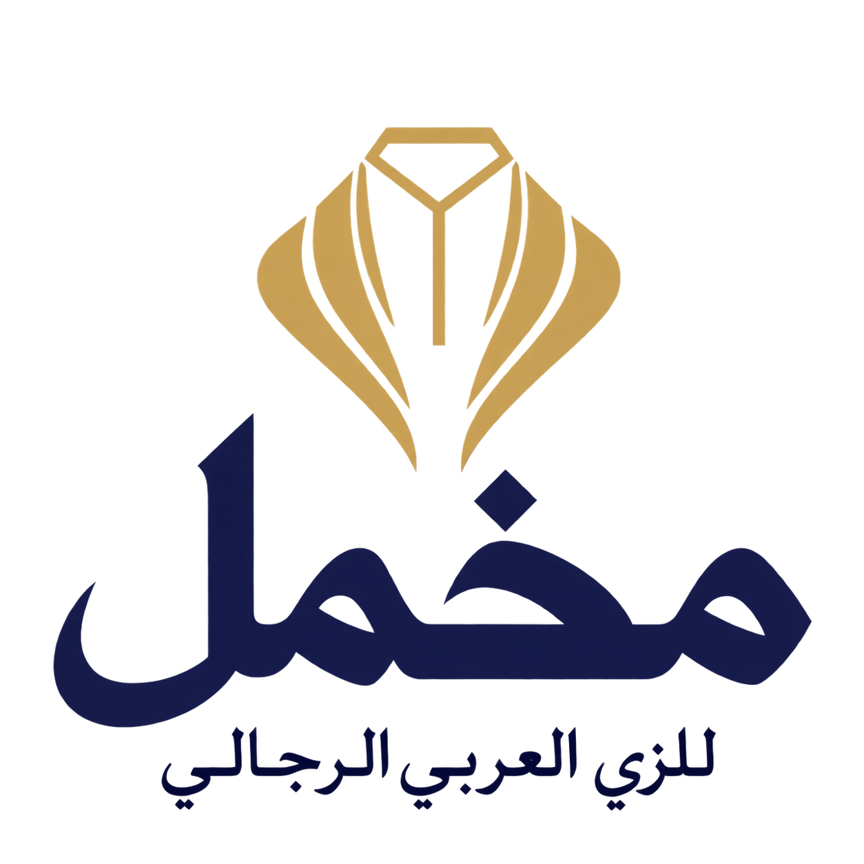 هوية مخمل للزي العربي الرجالي - تصميم بكر ميديا